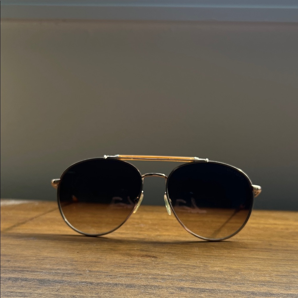 Tom Ford Gold Frame Sunglasses
